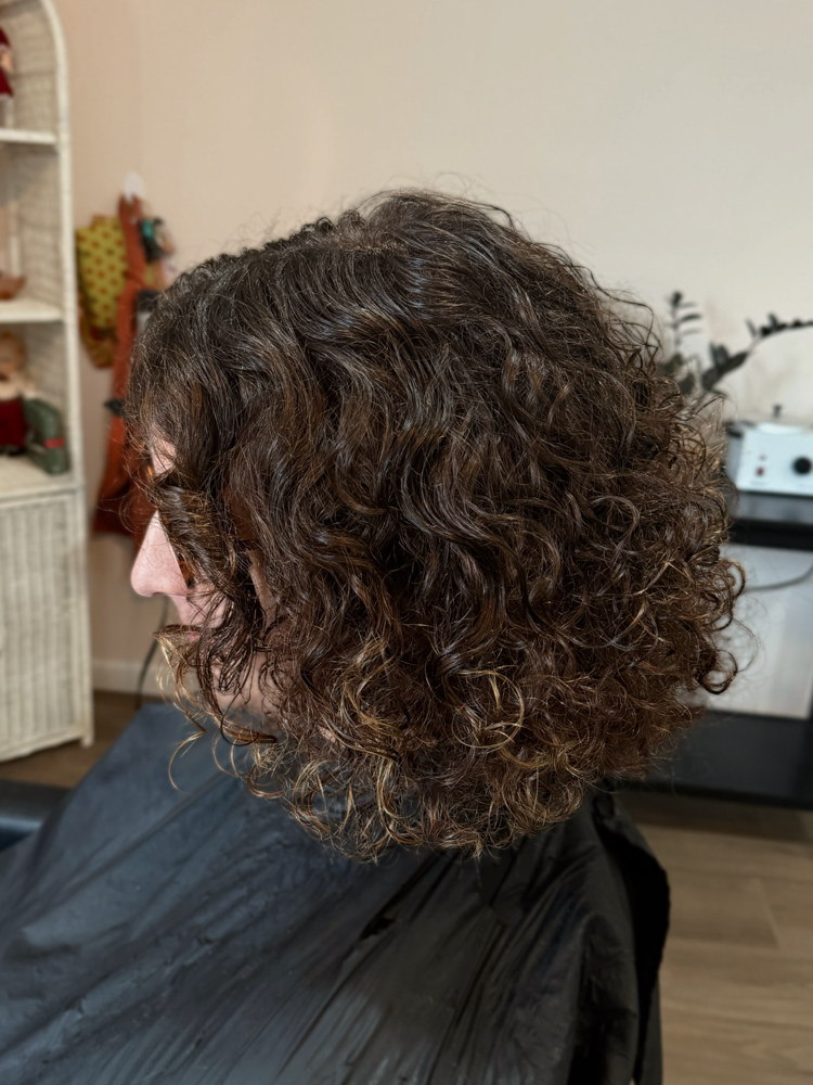 Curly Kutz at Kewpie Kutz in Evansville, IN