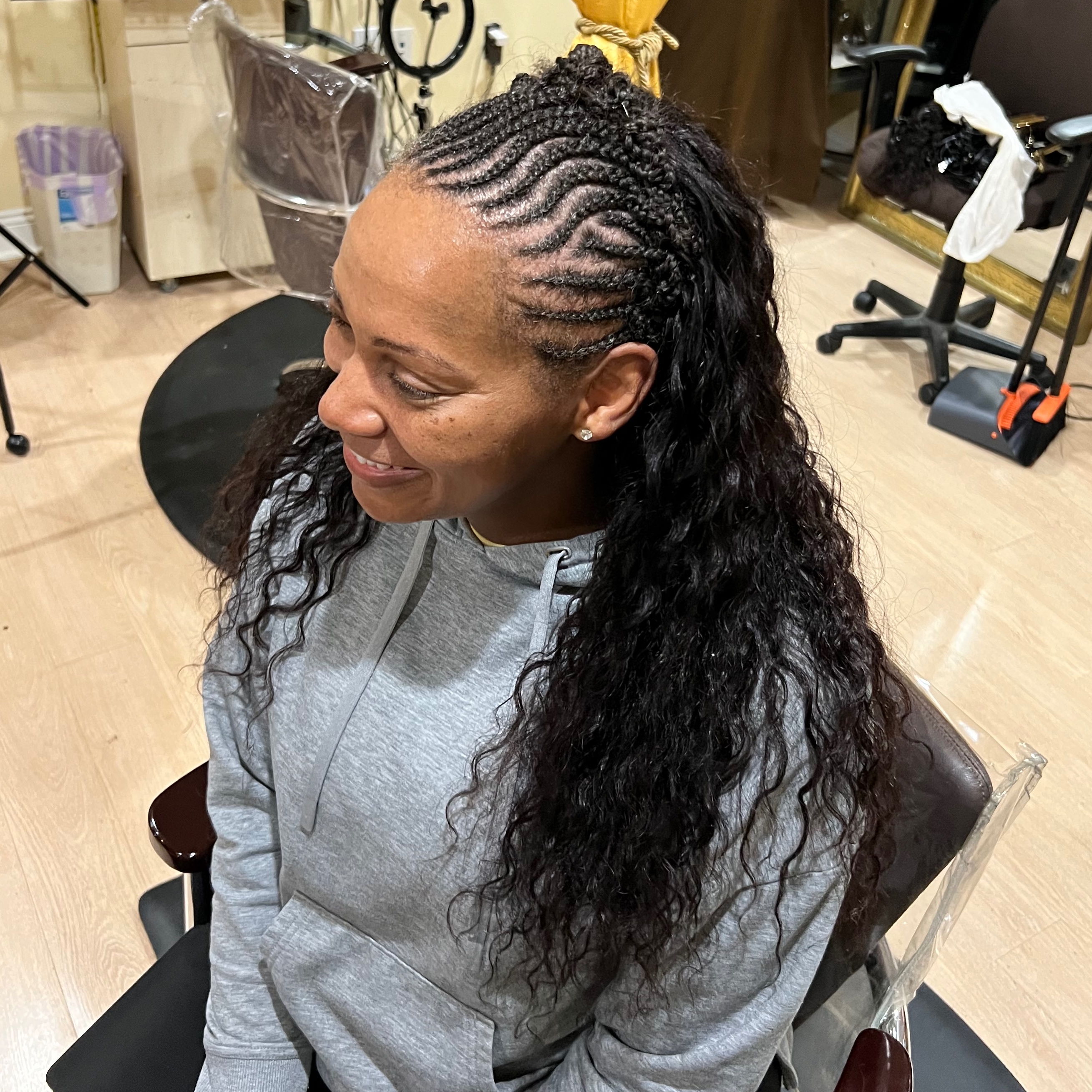 Fulani Sew-in at Dharma_Styles_ LLC in Baltimore, MD