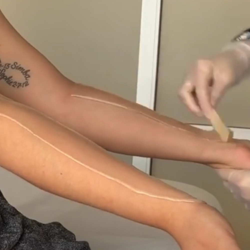 Full Arm Waxing at The Bare Babe Studio OC in Fountain Valley, CA