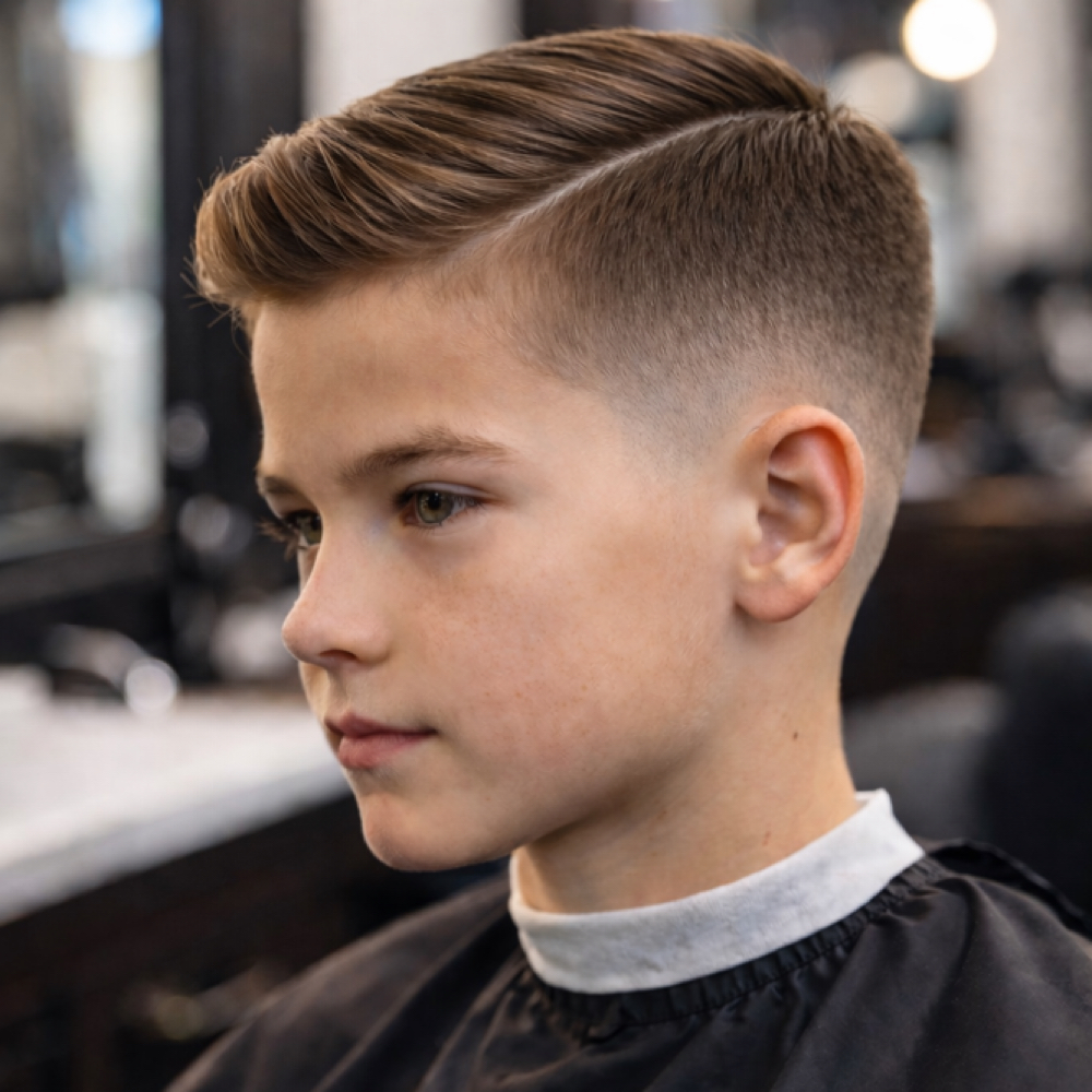 Boy’s Signature Haircut at Faded Envy in Loveland, CO