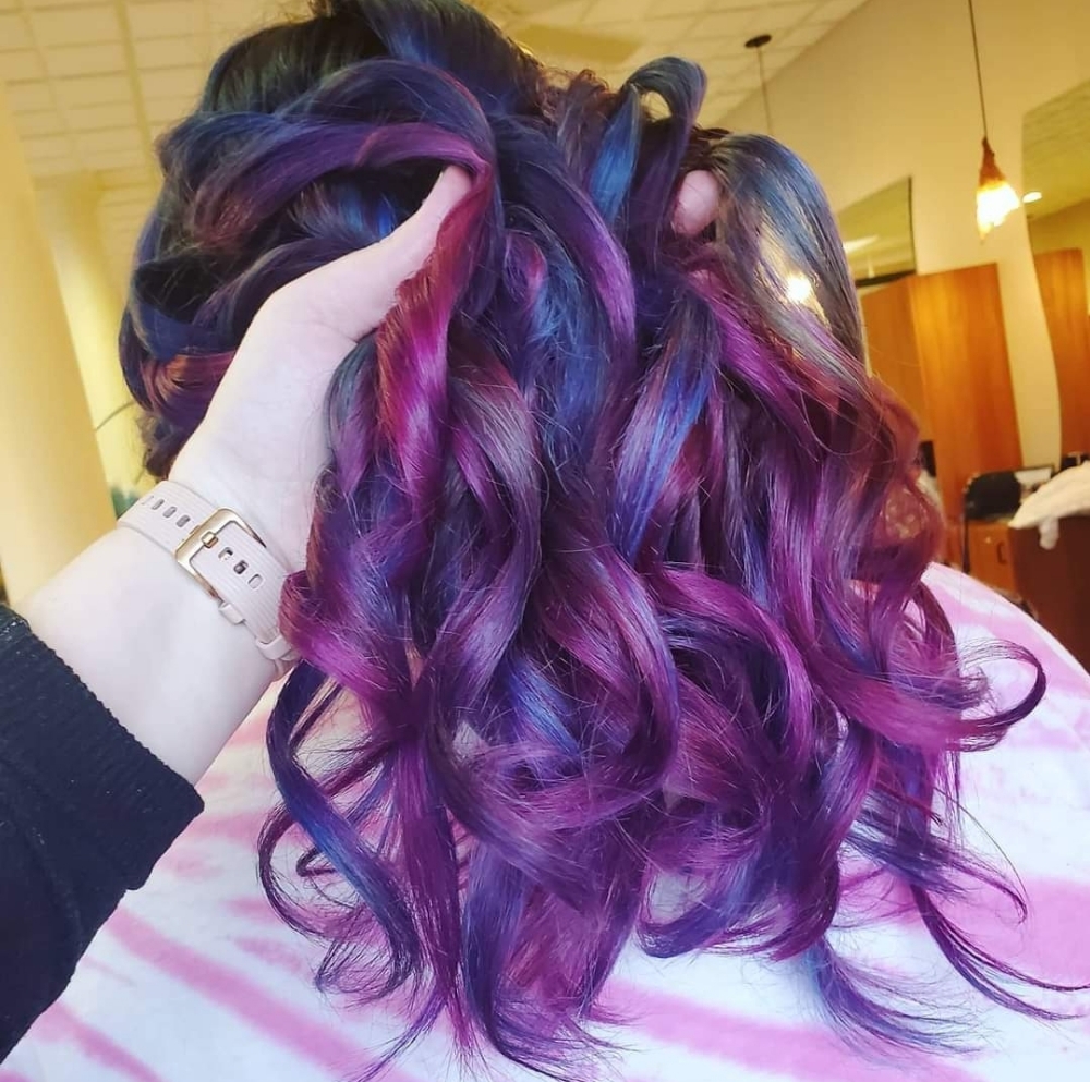 Vivid Colored Hair (Up To 4 Colors)