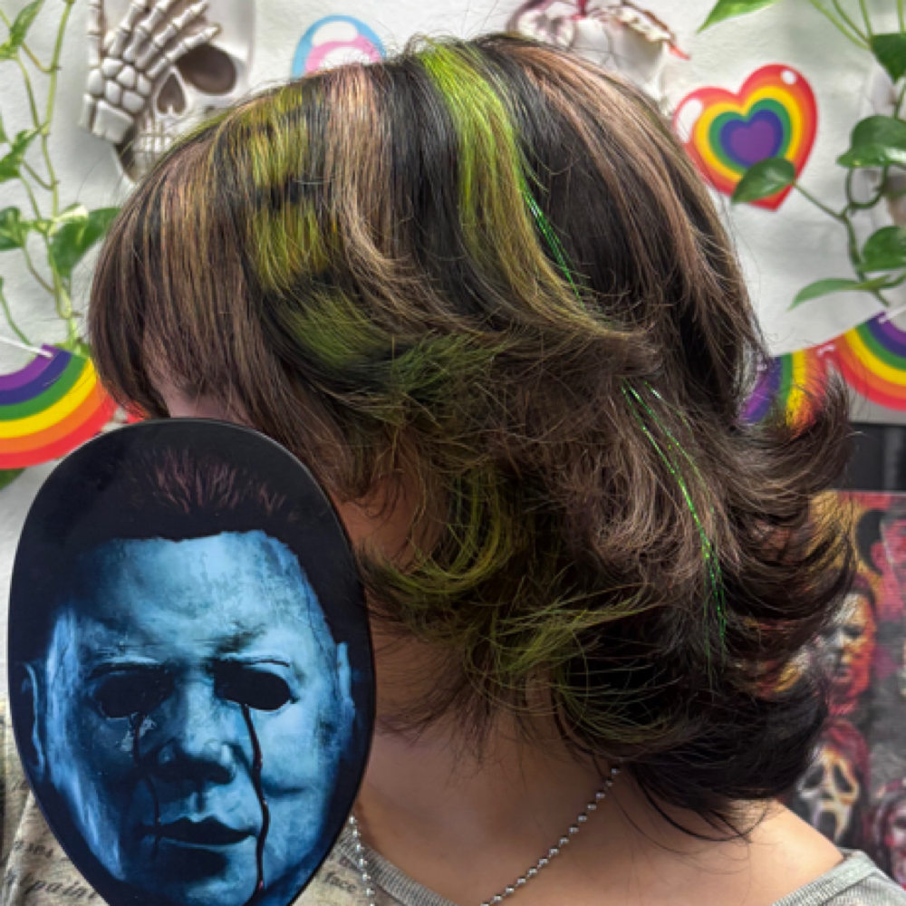 Hair Tinsel at Looks That Kill Salon in Houston, TX