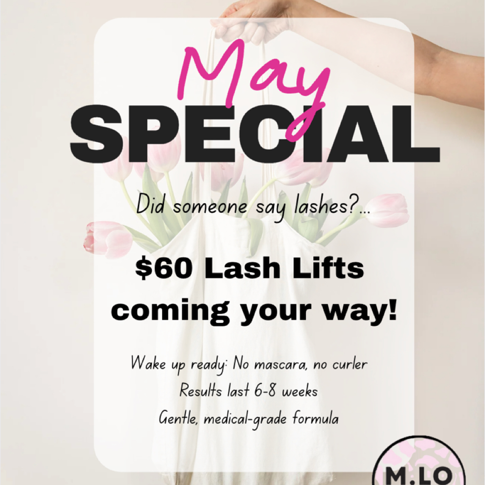 Lash Lift & Tint $60 May Special at M.LO aesthetics + wellness in Waukesha, WI