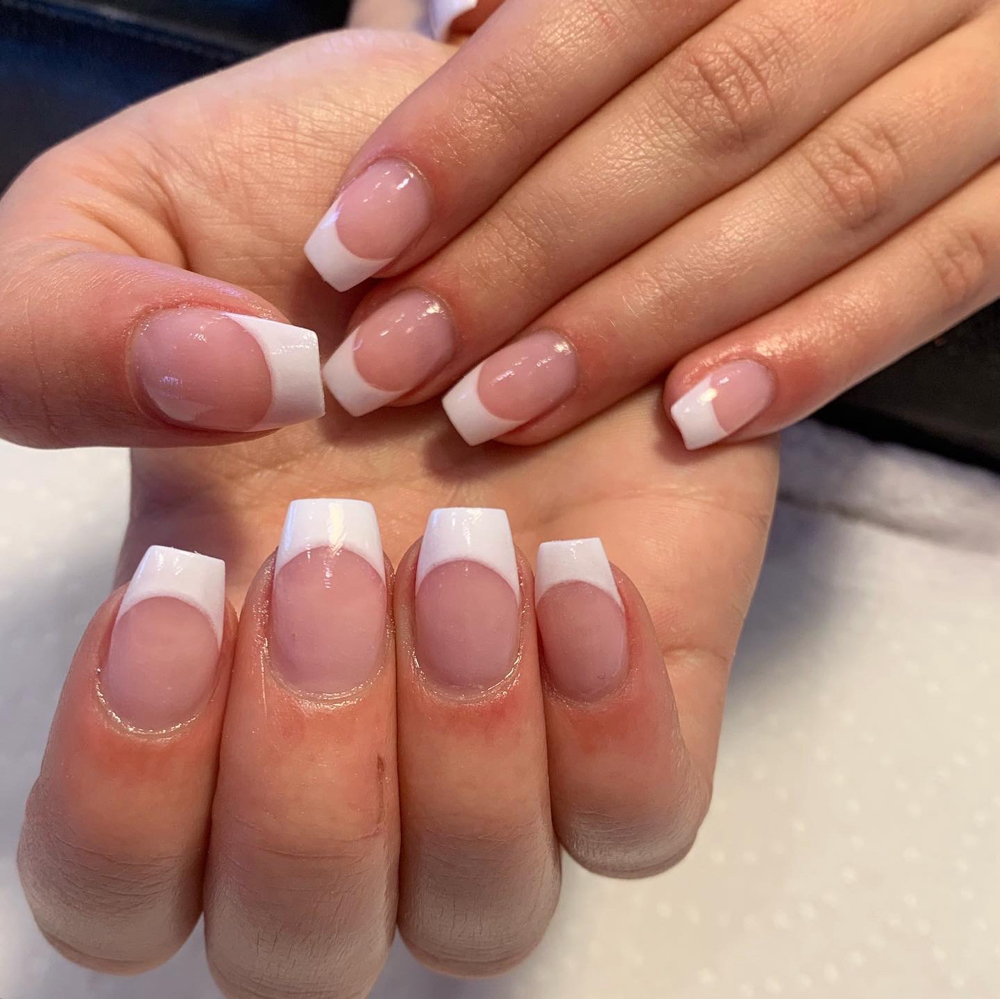 Short Pink & White fill