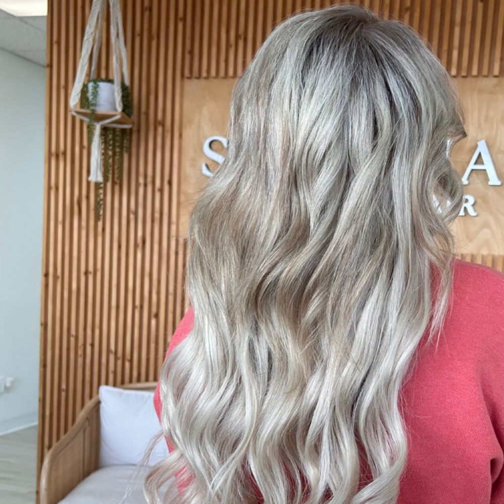 Blonding at hairbypaiss in Amarillo, TX