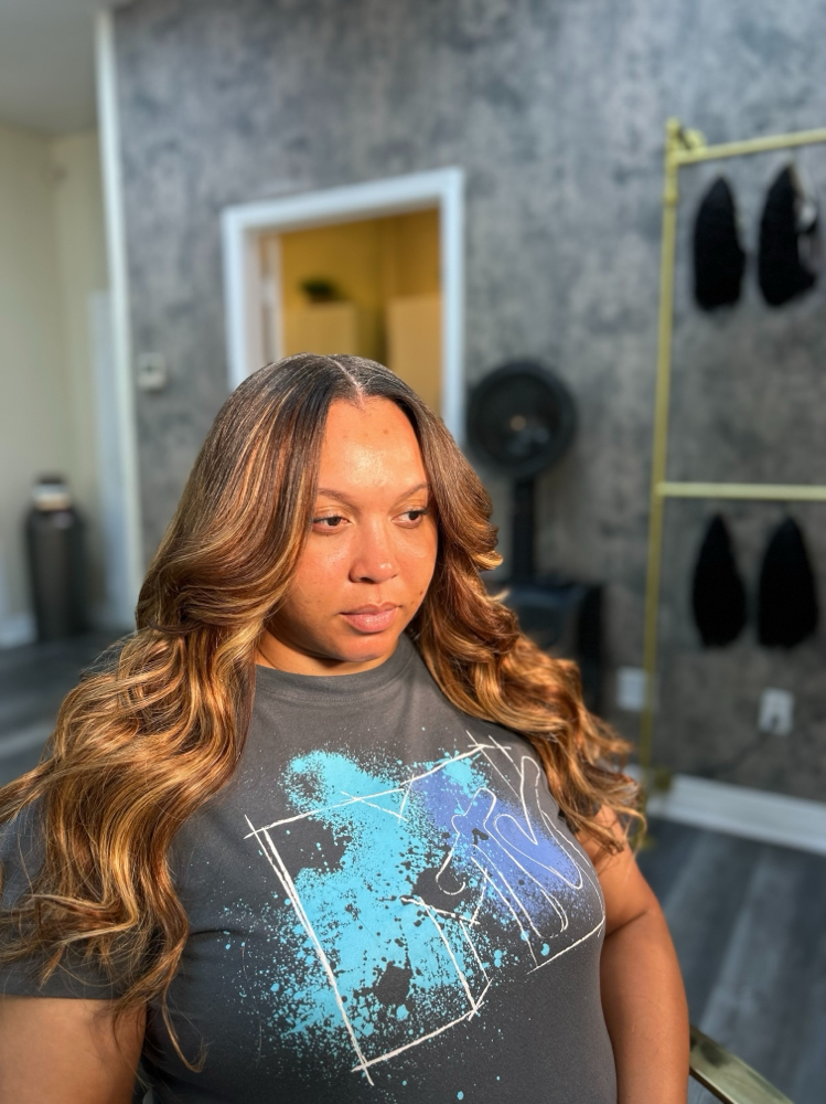 Quickweave With Leaveout