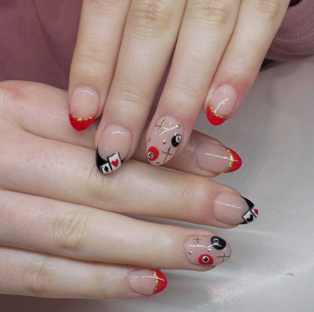 Gel X - X short & Short at TheNailLab.Yoko in King, NC