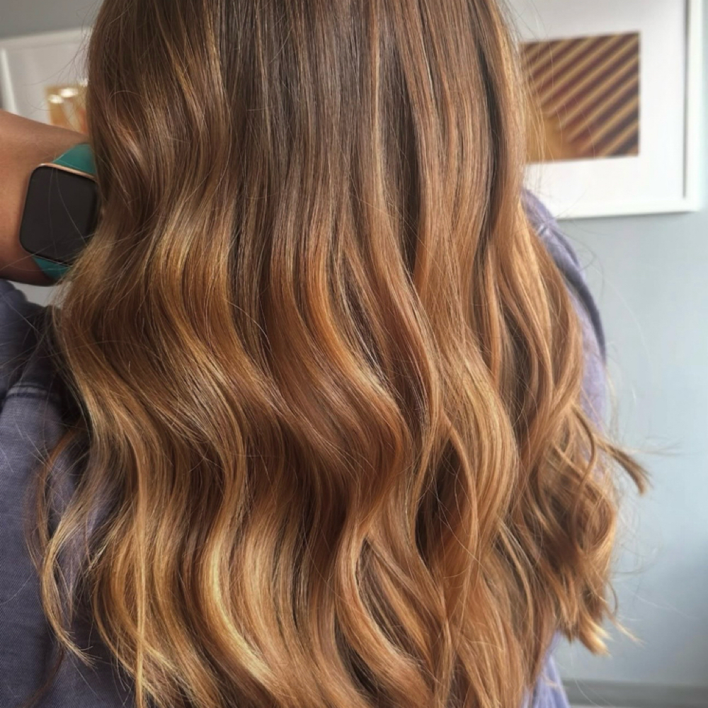 Balayage + Cut & Style at Hair By Lex in Cincinnati, OH