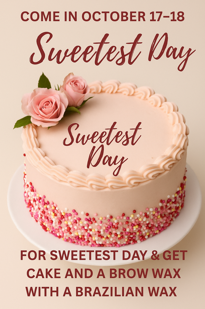 Sweetest Day Promo:Brazilian + Brow