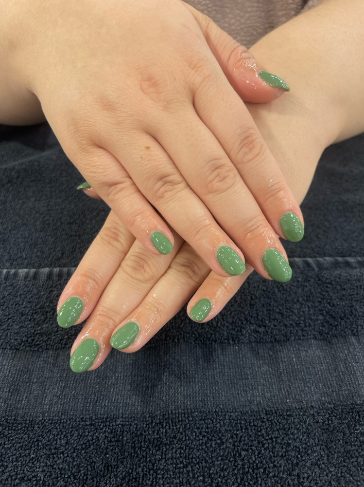 Gel Mani at Fresh Coat Nail Studio in Medina, OH