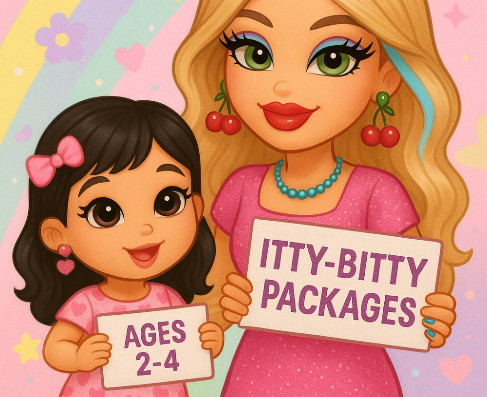🎀 itty bitty services • 2-4 YRS