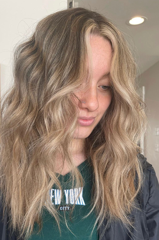Partial blonding