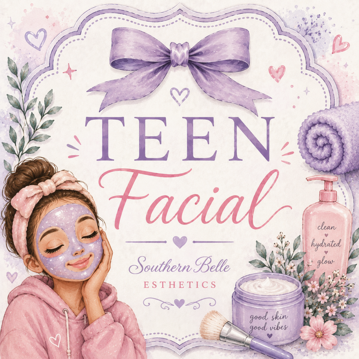 Teen Facial at Southern Belle Esthetics in Marion, NC