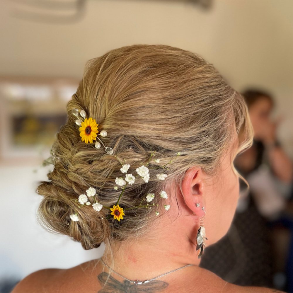 Bridal Updo at Rustic Beauty in Sanborn, NY