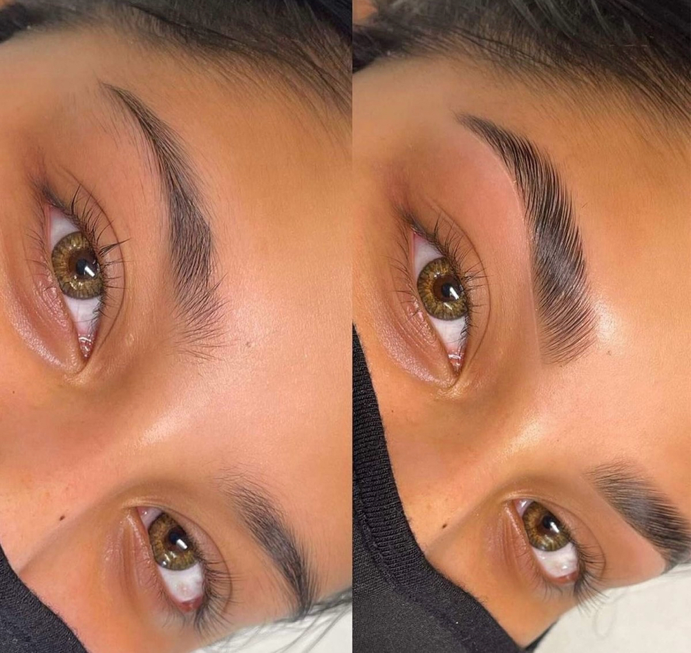 Brows Lamination + Tint