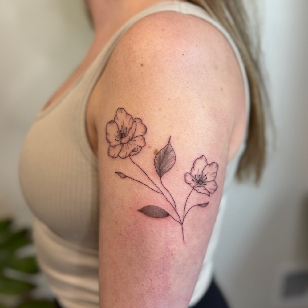 Custom Tattoo between 6-8” at Sunspell 716 in Hamburg, NY