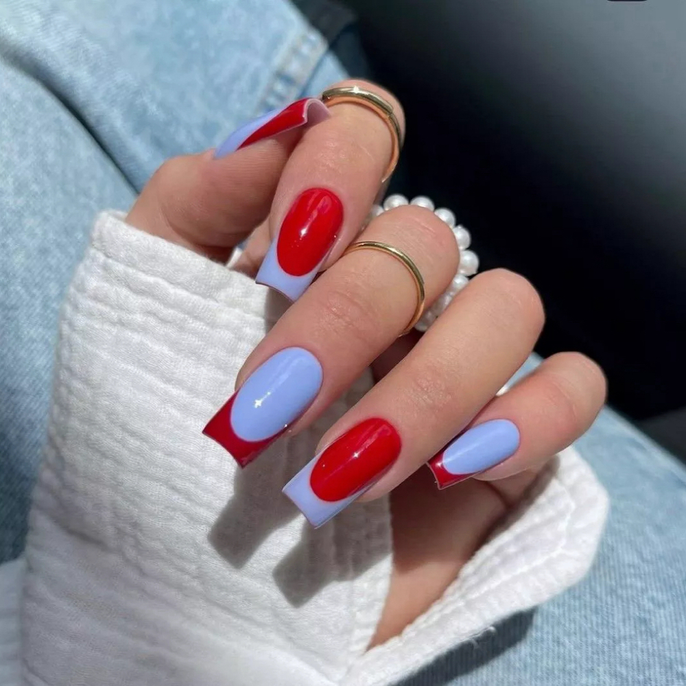 Medium Nail Extensions / Full Desig at Julia Nails Florida in Orlando, FL