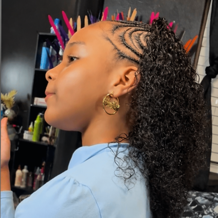 Half braided /Sew in at Loreign Creationz in Laurel, MD