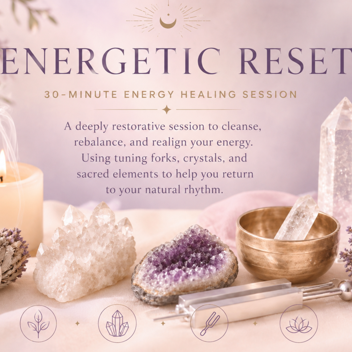 Energetic Reset (30 Min) at Angelfire Reiki Healing in Noblesville, IN