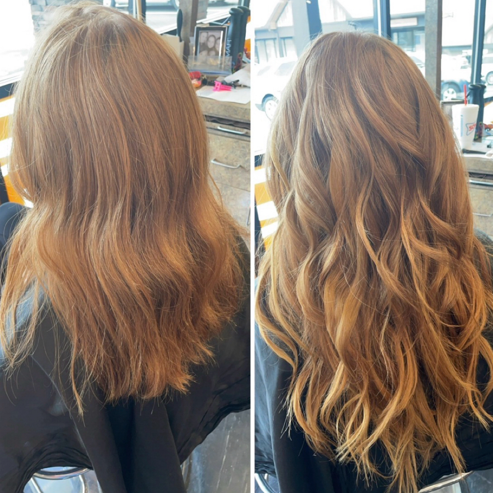 Extention Install at Salon V in Springfield, MO