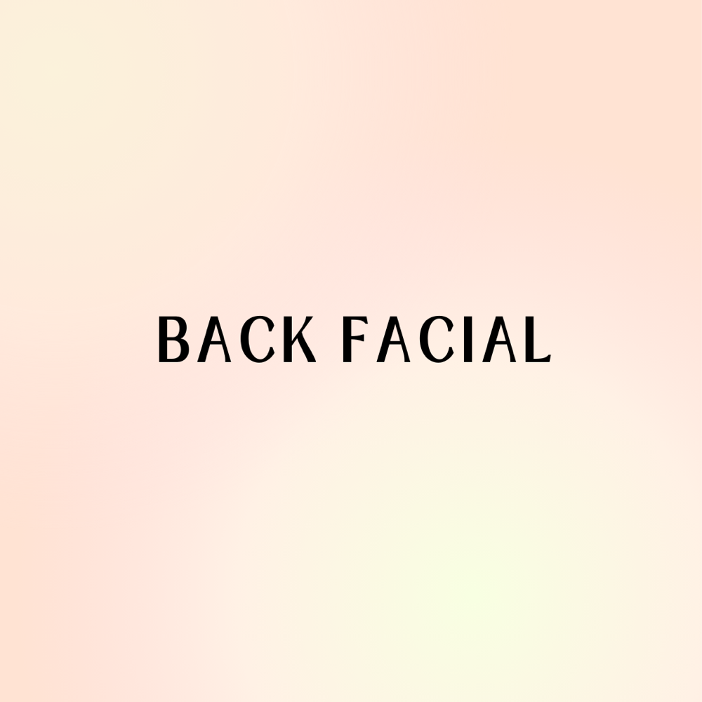 Back Facial at Face By Grace in Gardendale, AL