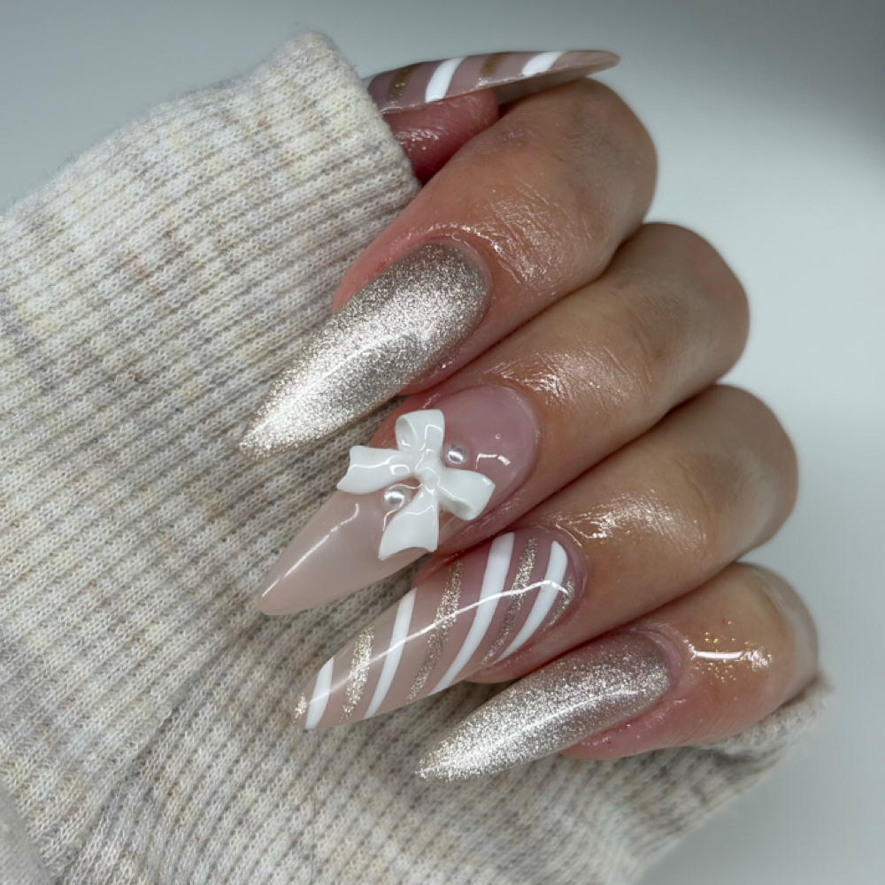 Gelx Fullset LONG at L.E.N Beauty Studio in Round Lake Park, IL