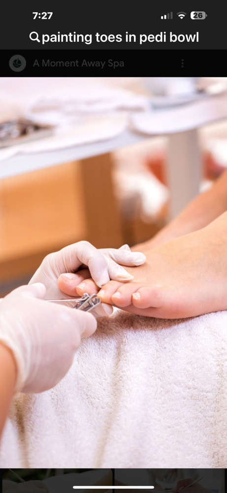 Basic Pedicure.