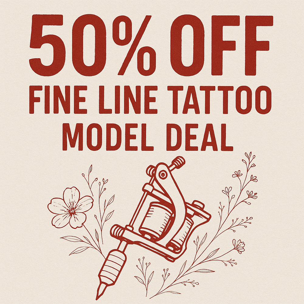 Model Tattoo Deal - 50%off (Medium)