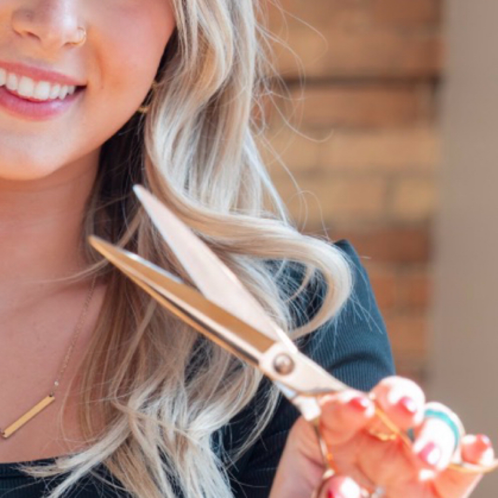 Women’s haircut at Beauty With Brookelin in Kewaunee, WI