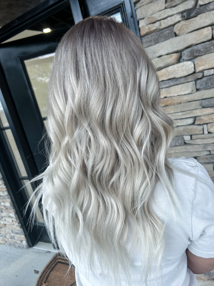 Bleach roots + tone