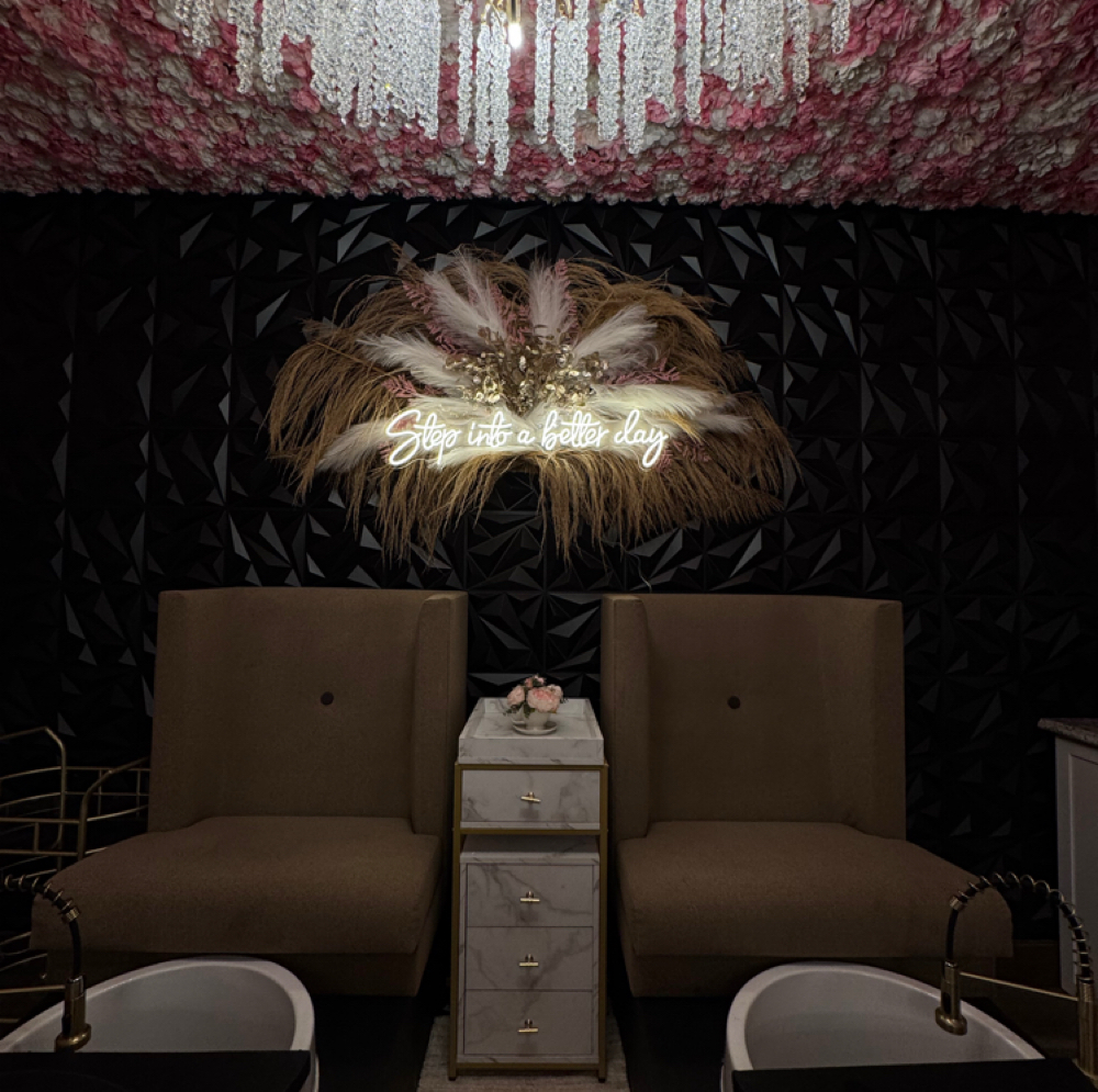 The Luxury Signature Pedicure at A Touch Of Ash Hair Studio in Saxton/Chambersburg, PA