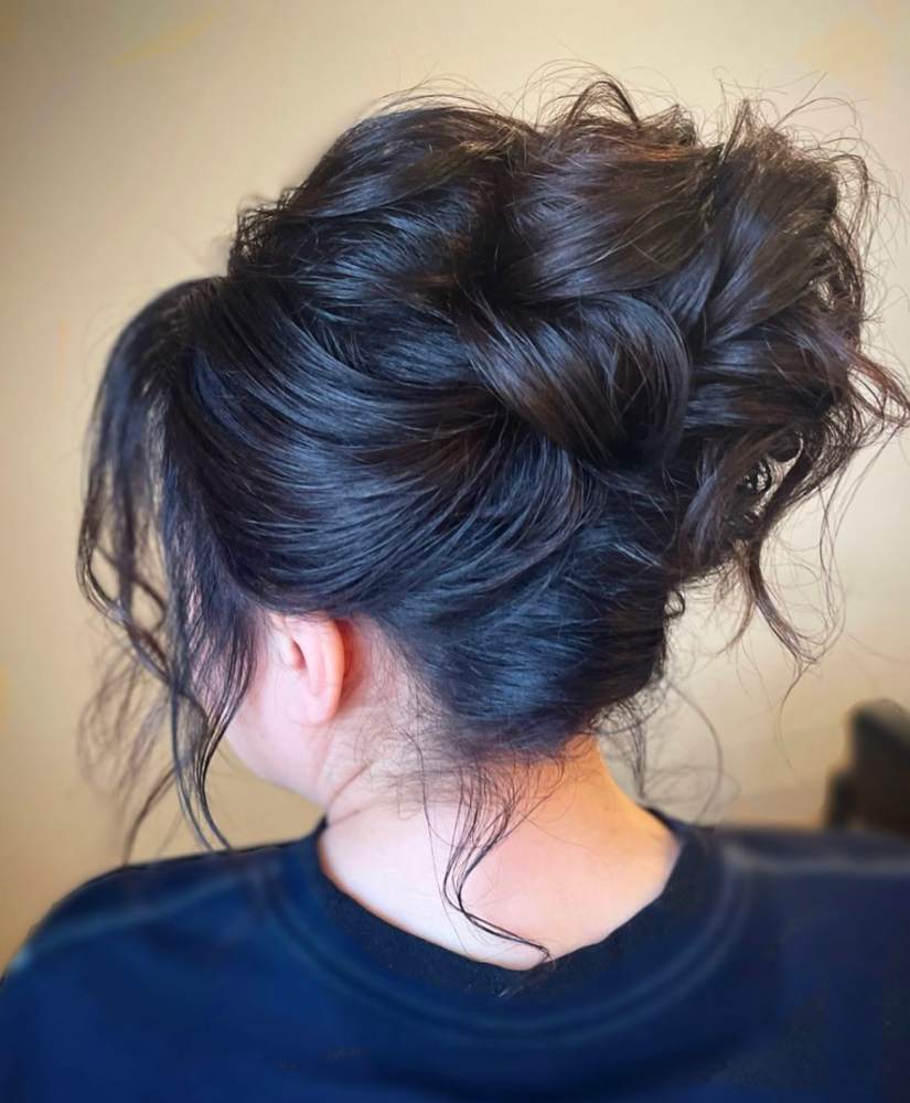 Updo at Beauty By AudiKay LLC in golden, CO