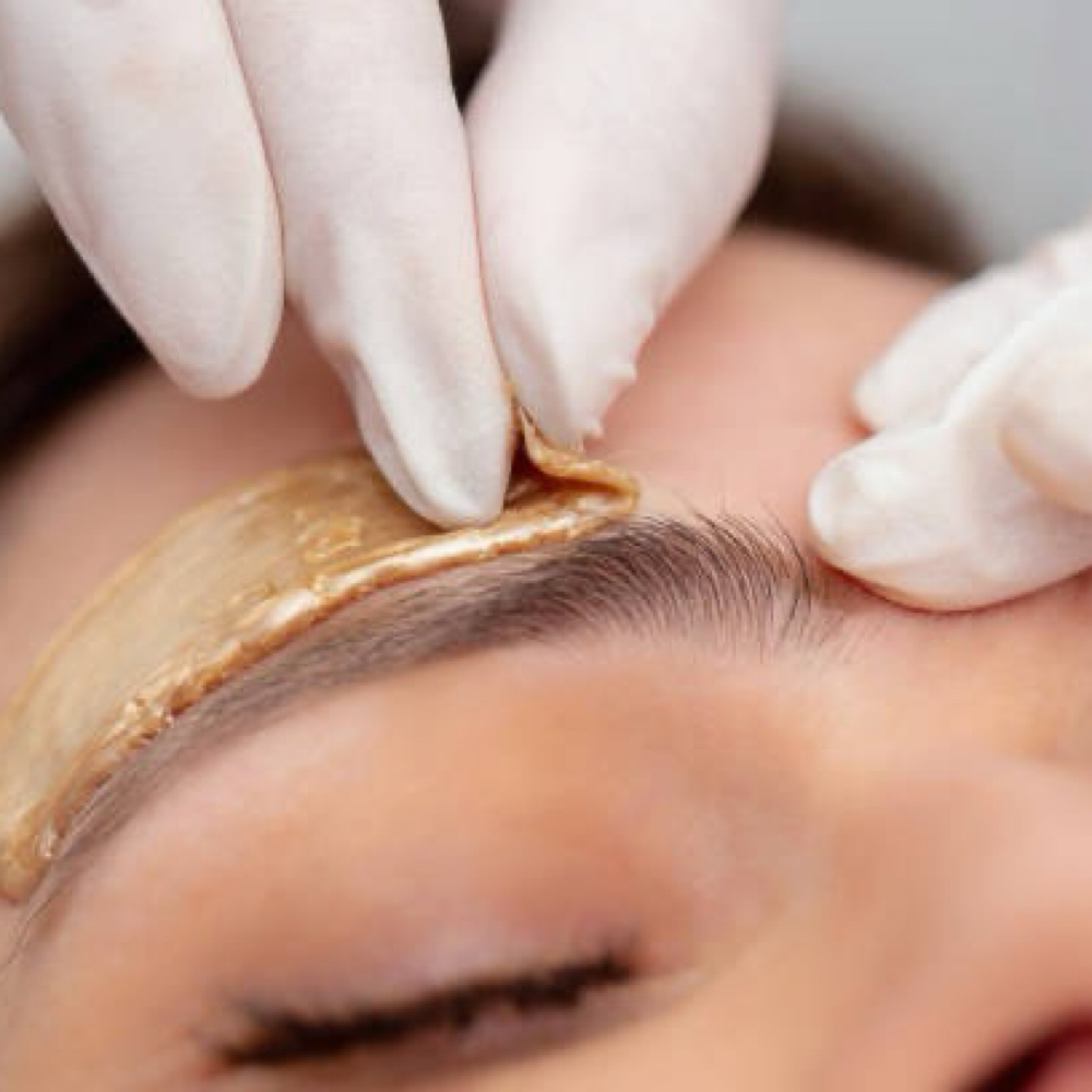 Brow wax at Dermalove Aesthetics in Portland, OR