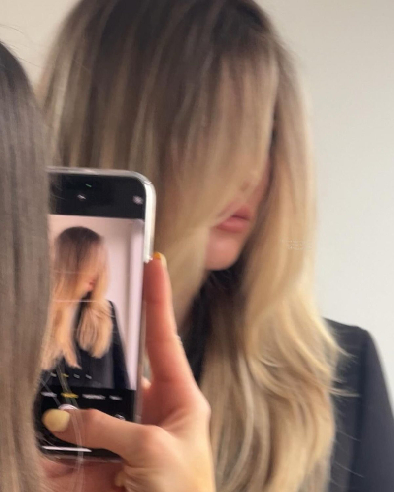 Partial Balayage & Haircut