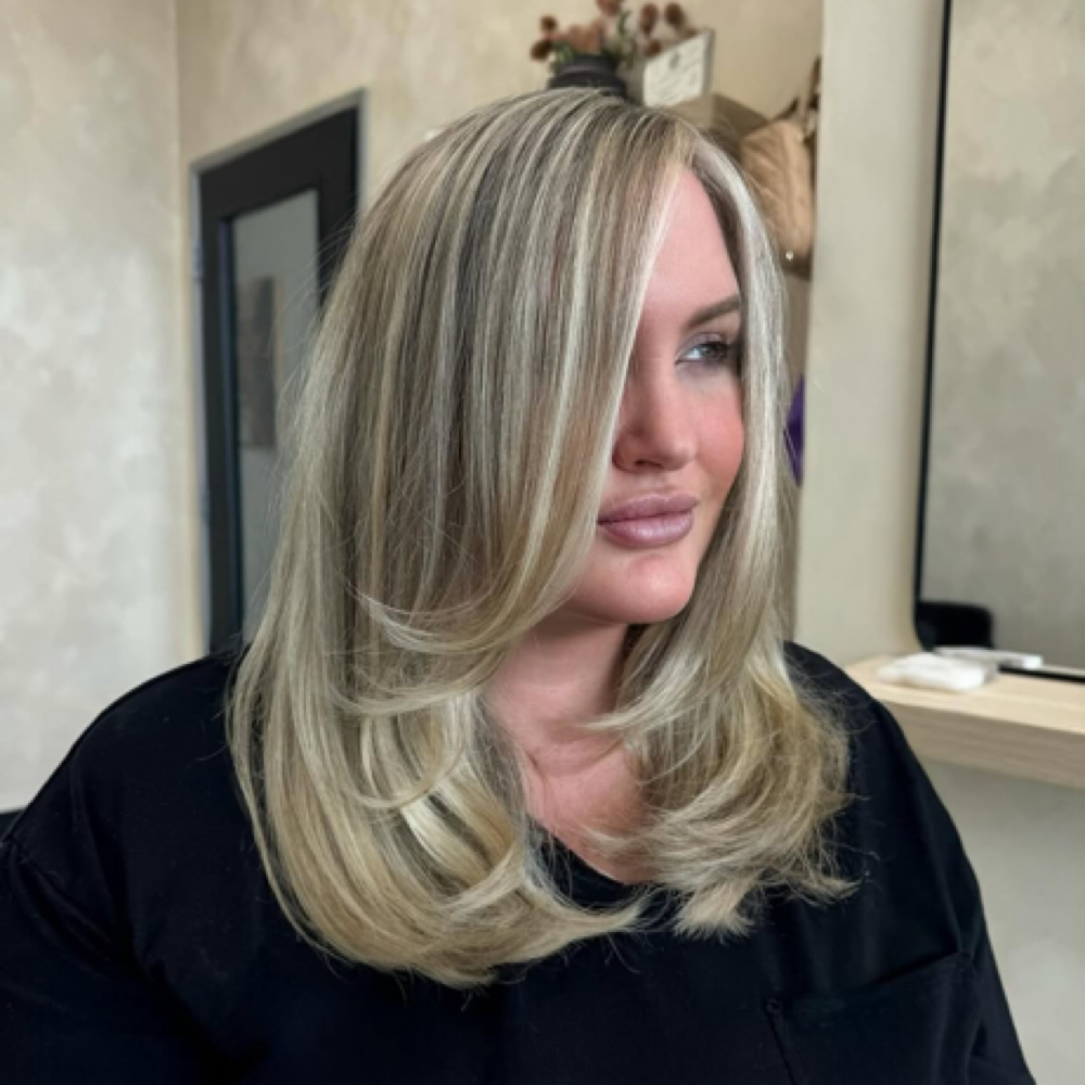 Blowout And Style at Blonding Texas Hair Studio in Cibolo, TX