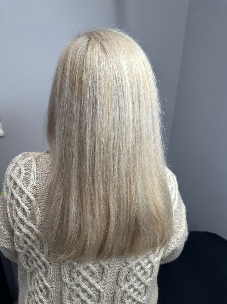 Bleach Root Touch Up & Glazing at Beauty by Allison Paige in Turnersville, NJ