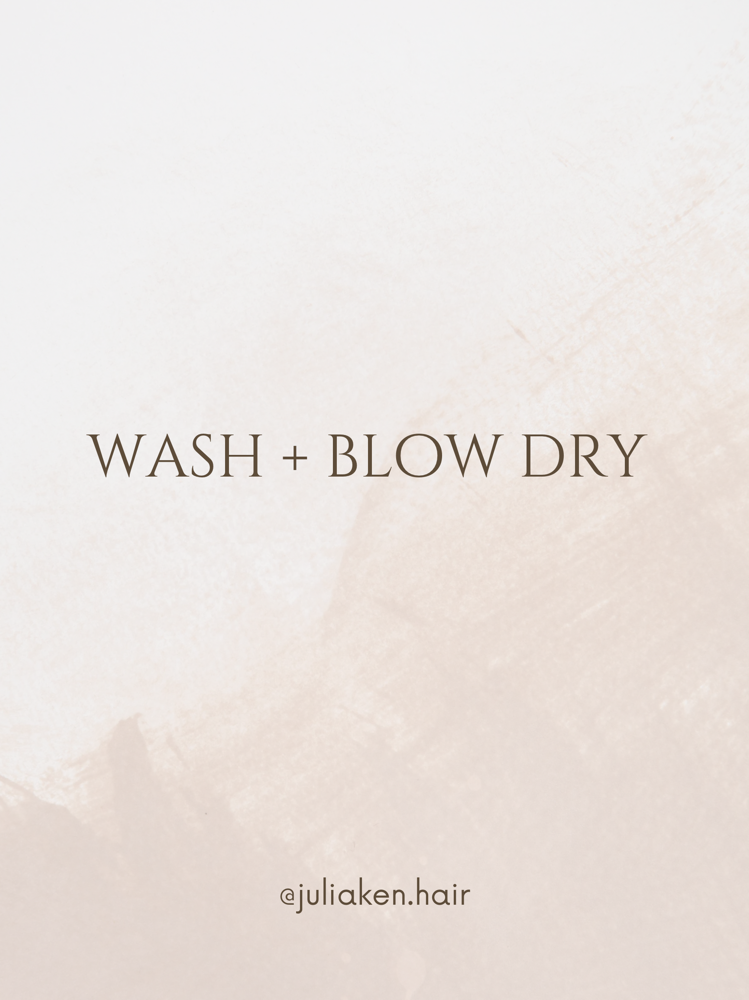 Wash + Blow Dry