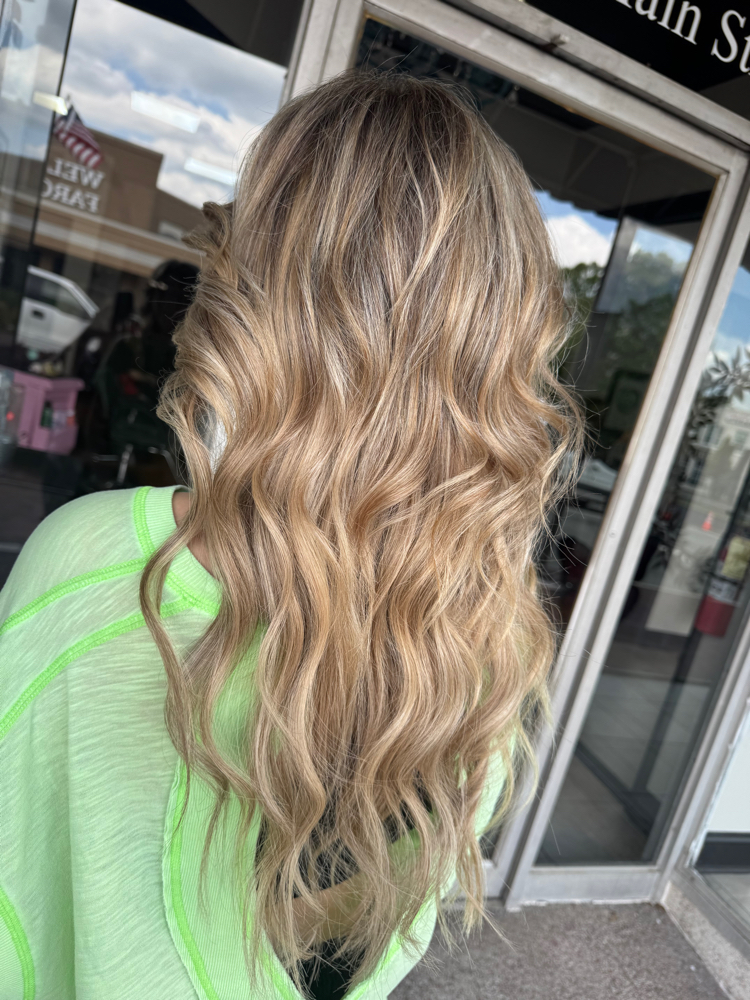 Full Blonde Highlights-lowlights