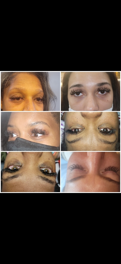 Hybrid Eyelash Extensions