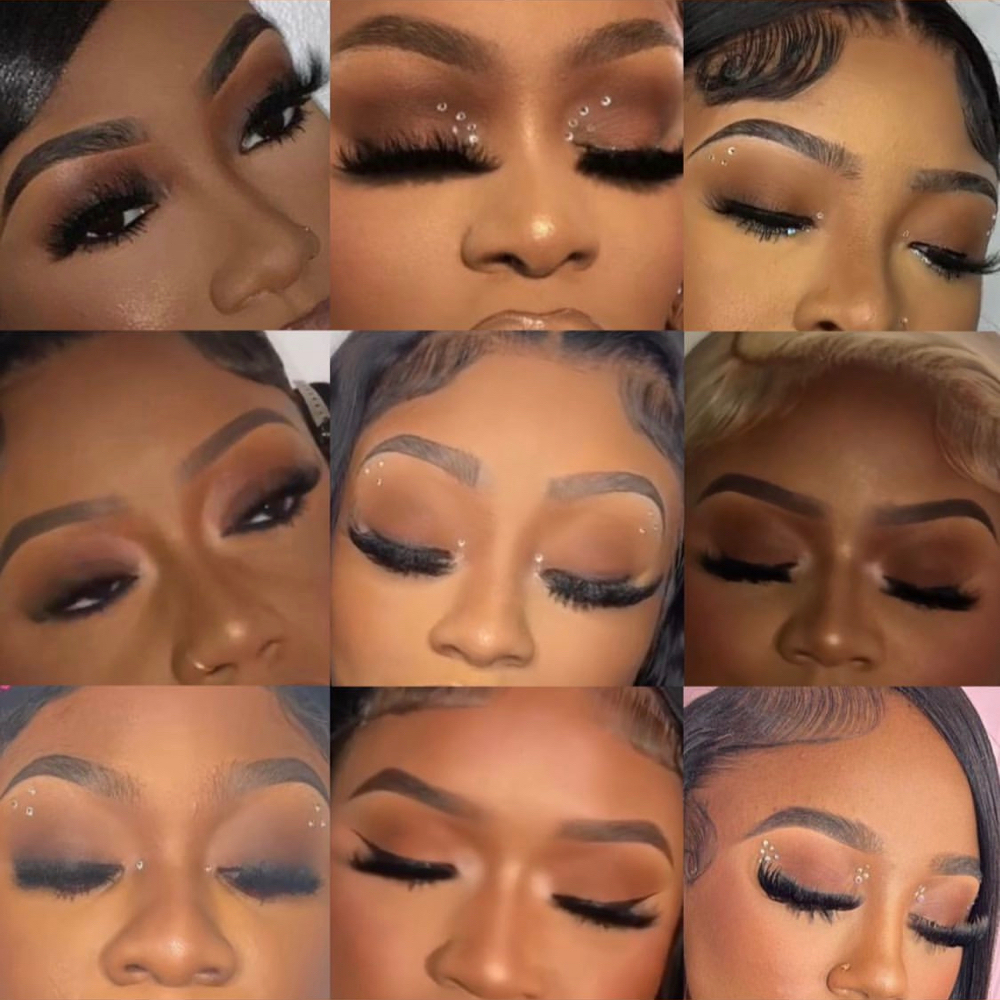 bronzy glam 🤎 at Serving Face in Pleasant Hill, CA