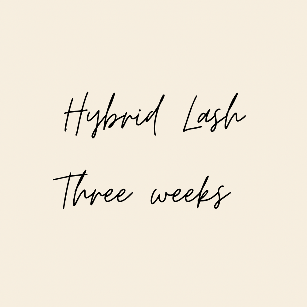 Hybrid Lash Fill - 3 Weeks