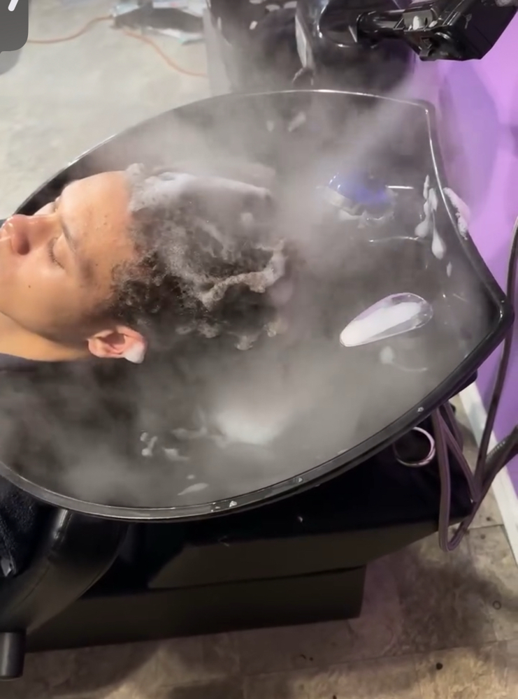 Steam Treatment at Crown’D Claws in Clarksville, TN
