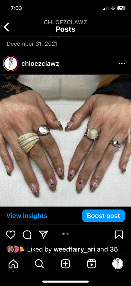 Medium Builder Gel Manicure