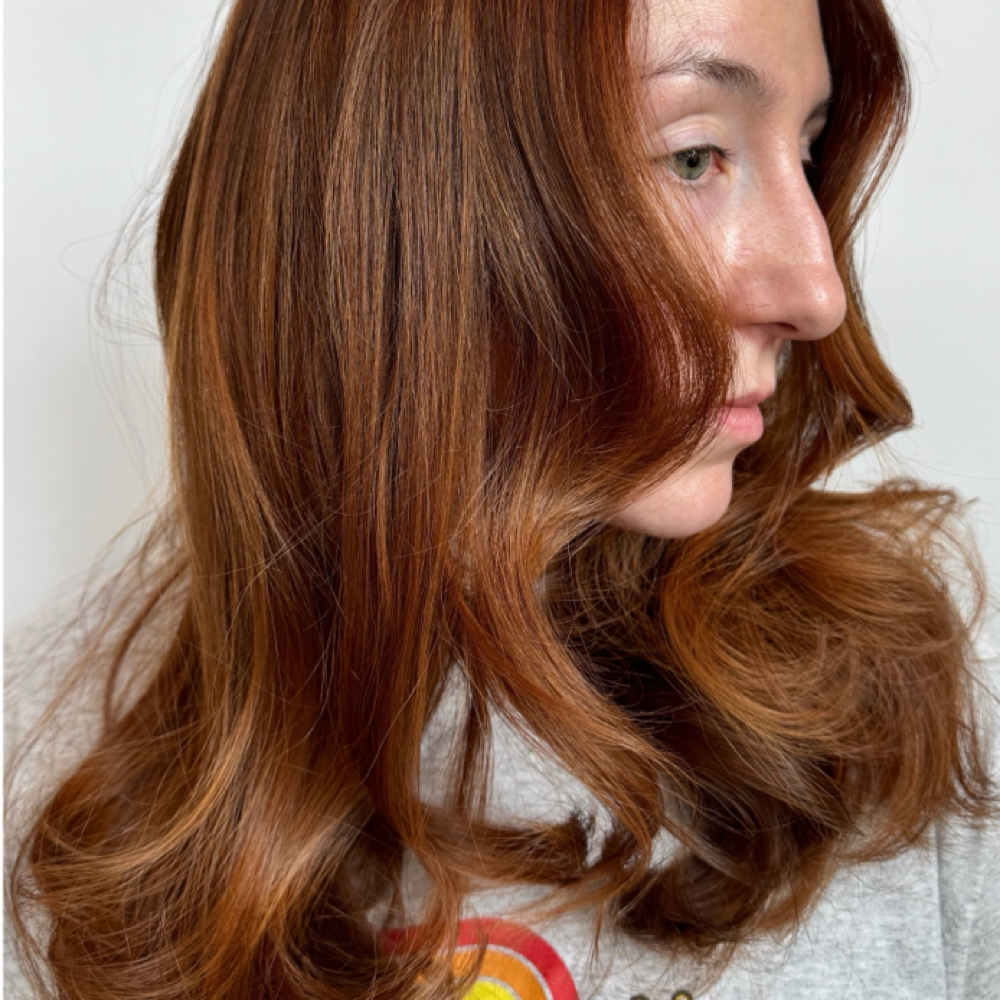 All-over (root to end) Color at Little Saint Salon in Portland, OR
