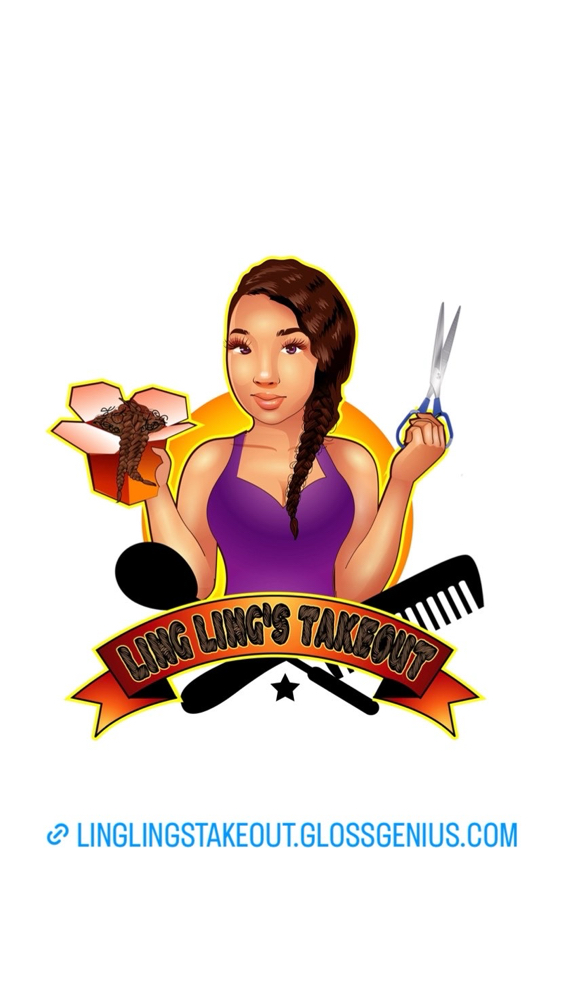 The Works (Small/Medium Braids) at Ling Ling’s Takeout in Cheektowaga, NY