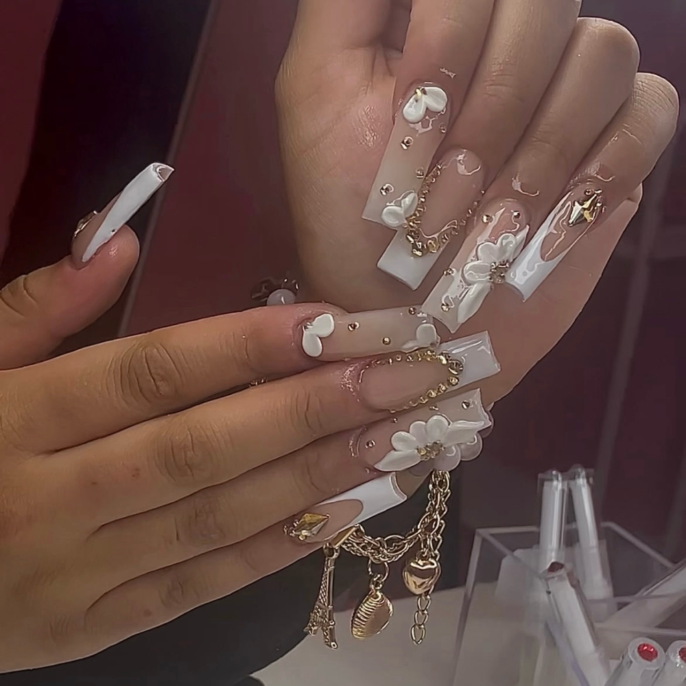 Long Acrylic Full Set at Brenditabling in Livonia, MI