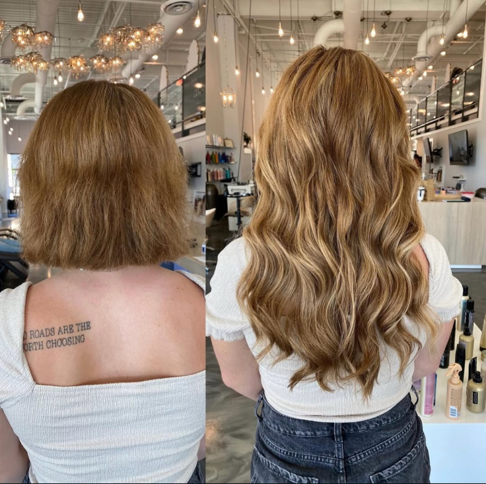 The Luxe Tape-In Move-up at The Rose Hair Studio in Manheim, PA