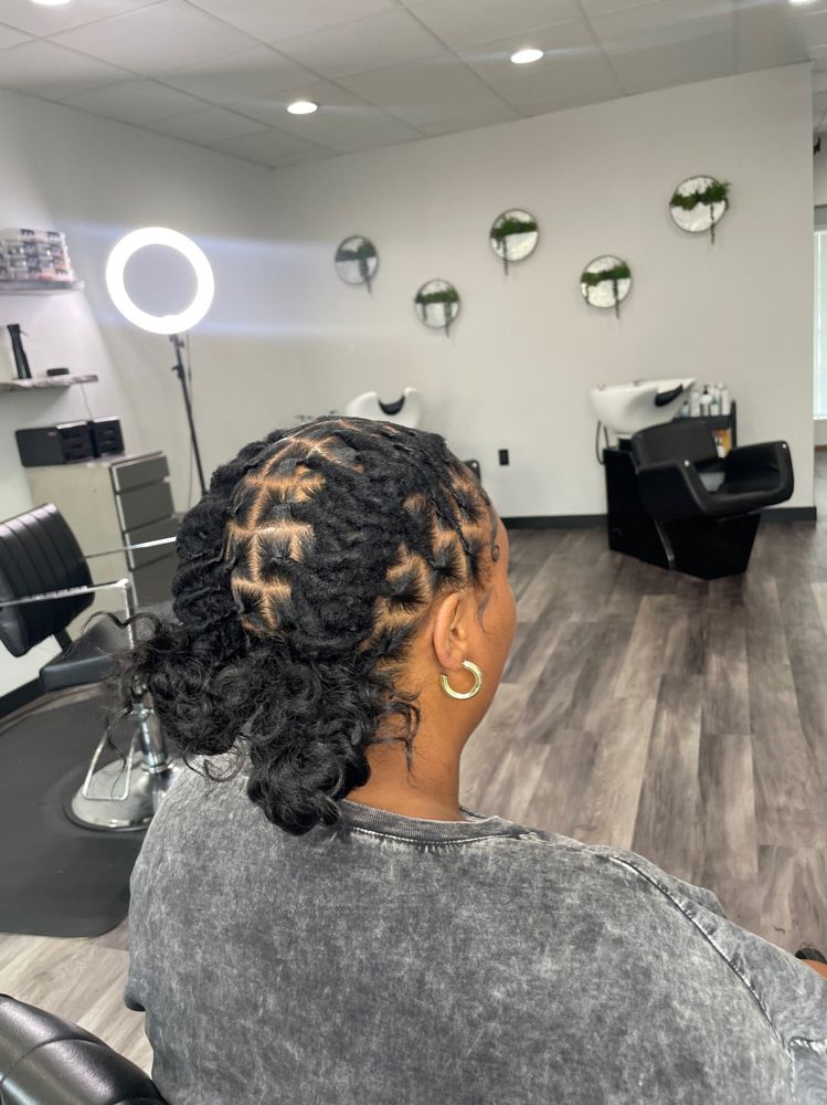 Barrels / Braids X Curly Buns