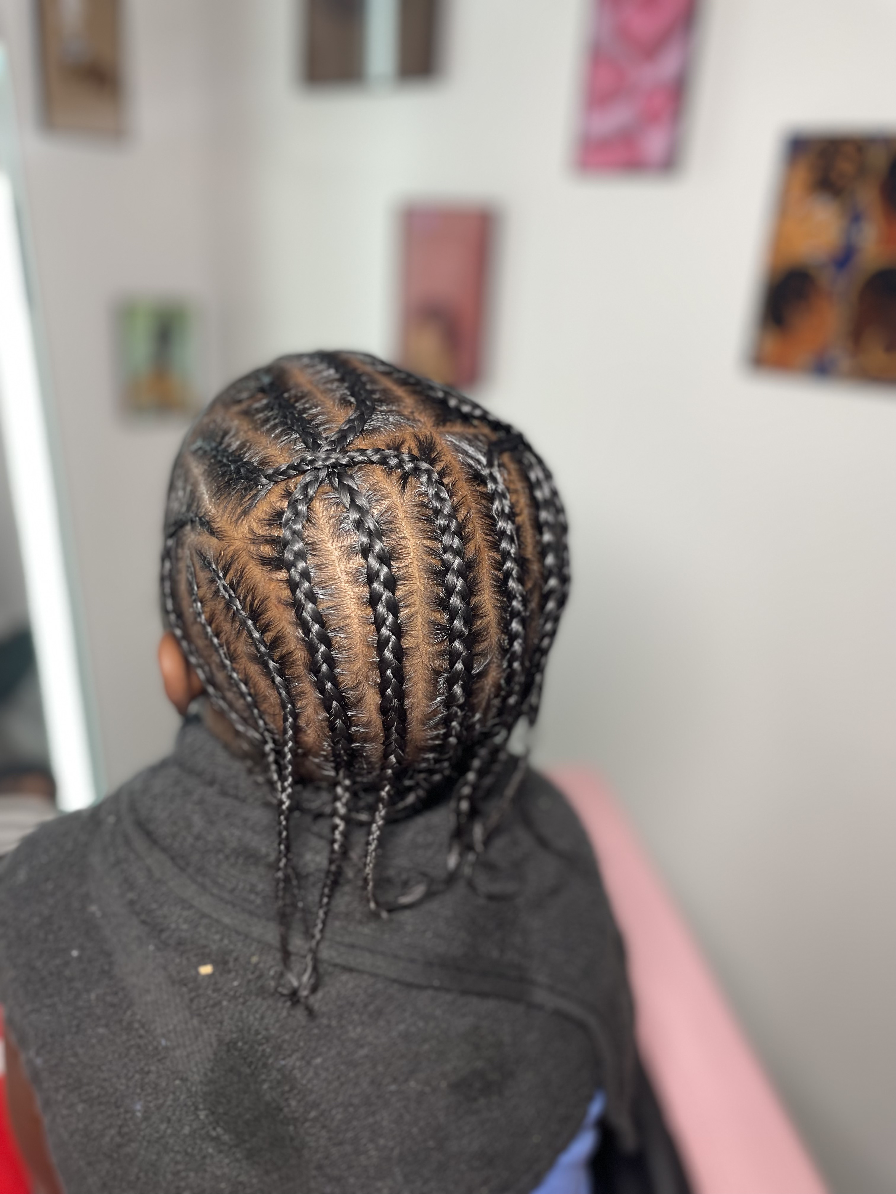Natural Braided Style at Lovely By Lex💕 in Danville, KY