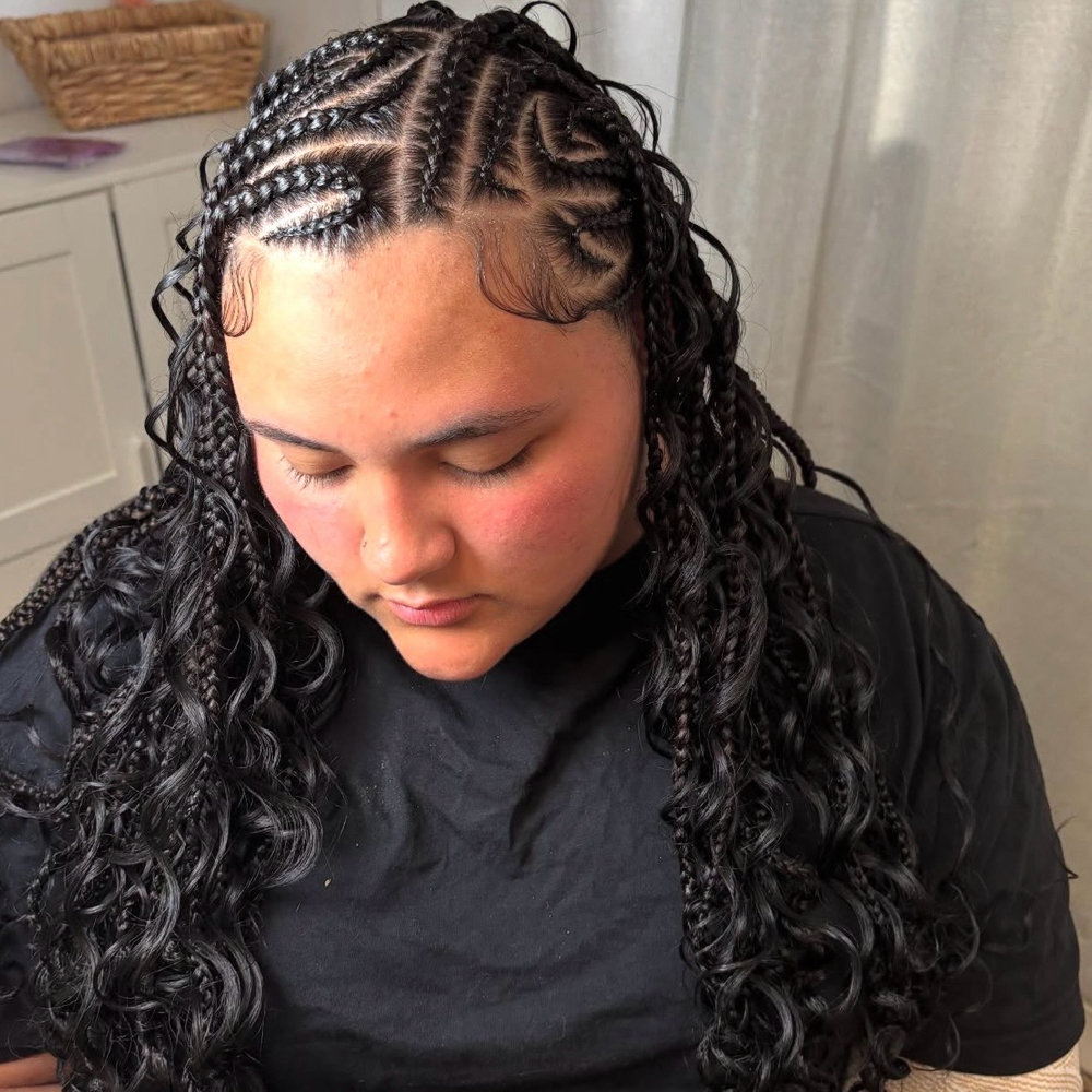 Fulani Boho Knotless Braids